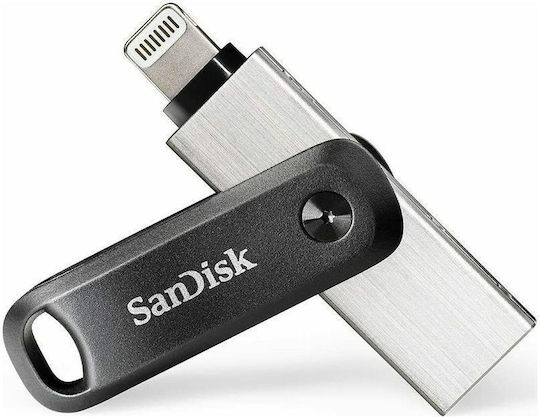 Sandisk iXpand v2 64GB USB 3.0 Stick with Connection Lightning & USB-A Silver
