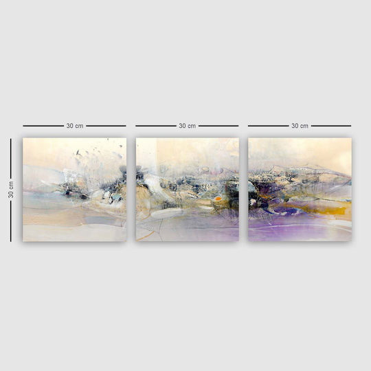 Threefold Painting 90x30 A-g 564rmy1403 Prc7449491050 90x30 Wooden