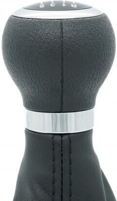 6 Shift Knob with Bubble with Bubble Leather Universal Volkswagen Passat 3C 2006+ Black