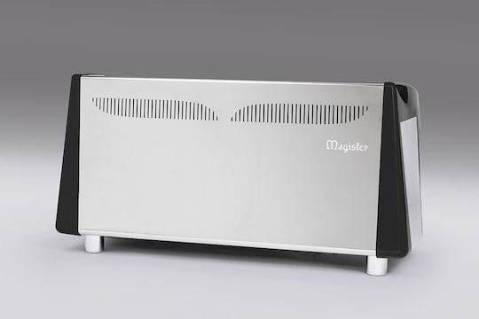 Automatic Electronic ES100/2 High Group Magister Commercial Espresso Machine with 2 Groups W53.5xD58xH83cm DELTAES100/2