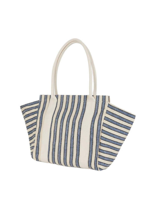 Morgan Geantă Dama Din Material Tote De Mână Albastră