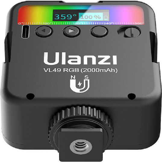 Ulanzi Video Light με Φωτεινότητα LUX 800 Lux
