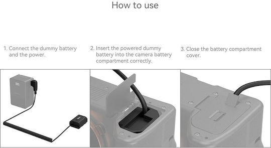 SmallRig Φορτιστής Μπαταρίας Συμβατός με Sony