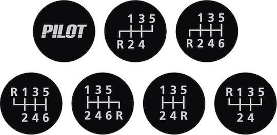 Lampa Shift Knob MULTI-GEAR Universal Black