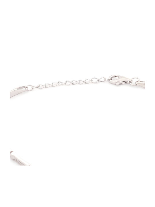 Damen Armband mit Maianros-Design aus Silber 24cm