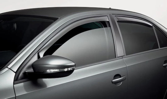 Set Deflectoare Vânt Auto Față și Spate pentru Nissan Qashqai 4 Bucăți