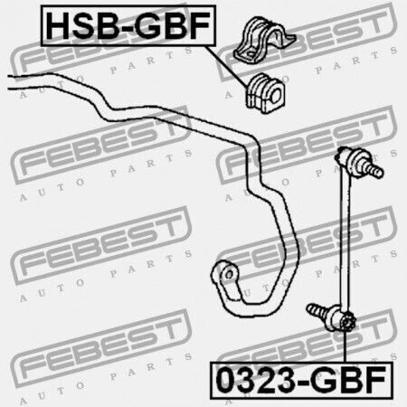 Inel Stabilizator Frontal Honda Partener Gj3 Jp 51306-scc-003