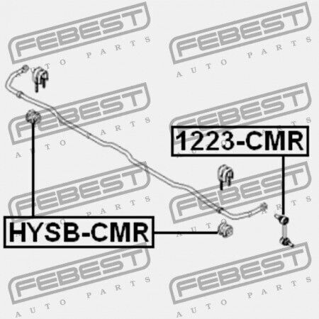 Inel Stabilizator Spate Hyundai Santa Fe 10 2010 Gen 55513-2b200