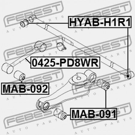 Febest Kupplungskit Für Hyundai H-1 02 -sep.2006 2001 Cis 55600-4a600