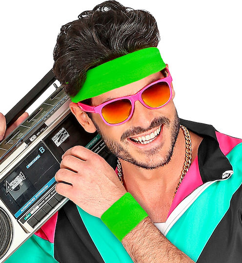 Neon Karnevalsaccessoires Grünes 2 Stück