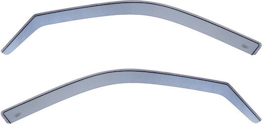 DGA Set of Windbreakers Front Car Dark Fime for Seat Ibiza / Cordoba / Inca Volkswagen Caddy / Polo 1994+ 2pcs