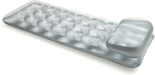 Intex Aufblasbare Meeresmatratze Silber 188x71cm