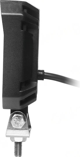 LED прожектор Slim 10-30 Volt висока мощност 15w бял оранжев 101mm x 101mm x 37mm Ip68