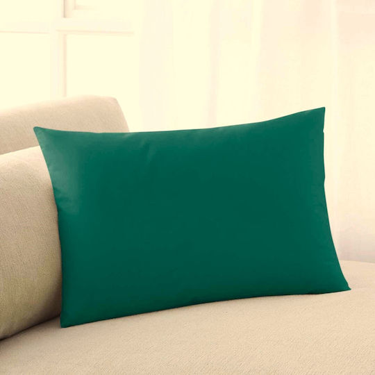 Kotonia Home Set of Green Pillowcases with Envelope Cover 70x70cm