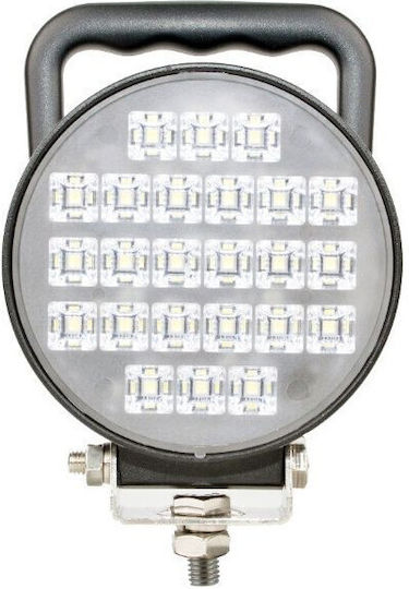 Кръглаς Фарове за кола LED Универсален 10 - 30V 24W 1бр