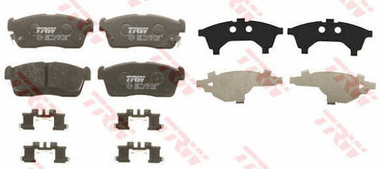 Set Plăcuțe De Frână Partea Din Față Trw Automotive Daihatsu Cuore Vi-vii Move Sirion Trevis Mitsubishi Mirage Subaru Justy Suzuki Ignis 0.7-1.5
