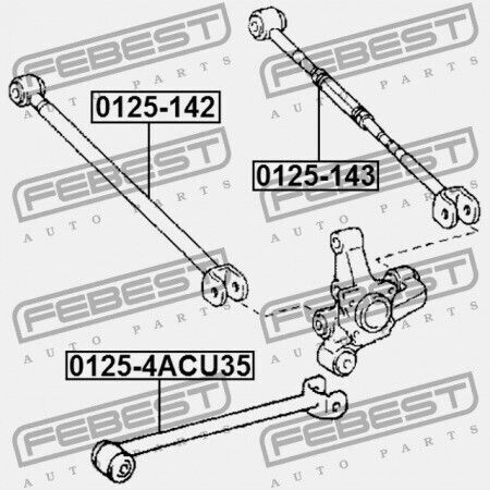 Rear Adjustable Cross Rod Toyota Camry Jpp Acv30 Mcv3 2001.07-2006.01 Us 48730-48070