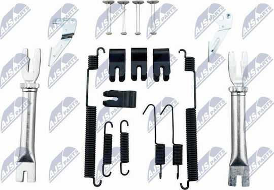 Комплект Спомагателни Части Челюсти Ръчна Спирачка Vw Polo V 2009-0 1.0l Хечбек Vw Polo V 2009-0 1.2l Хечбек Vw Polo V 2009-0 1.6l Хечбек