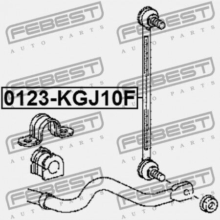 Bieleta Bara Stabilizatoare Toyota iQ Kgj10 Ngj10 2008.11 Jp 48820-74010