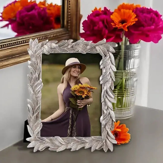 Kunststoff Fotorahmen mit Silbernem Rahmen