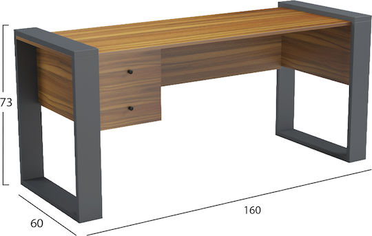 Schreibtisch 160x60x73cm