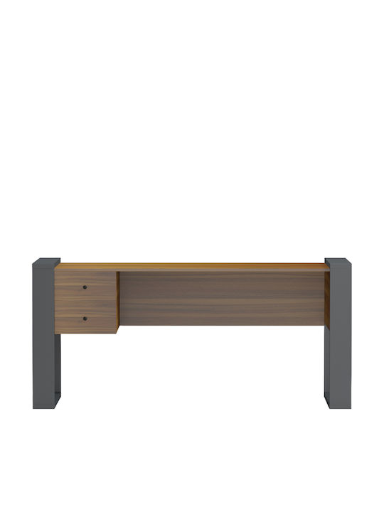 Birou Tontel Din Lemn Maro 160x60x73cm