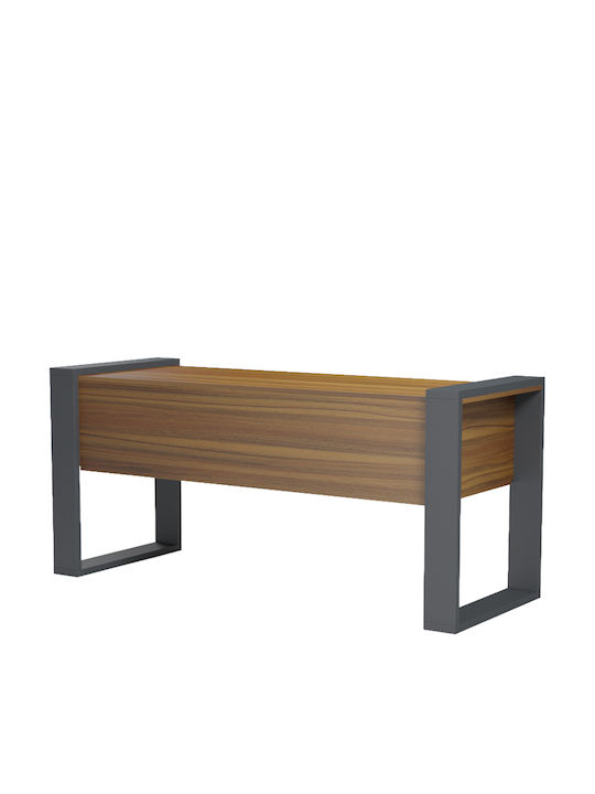 Birou Tontel Din Lemn Maro 160x60x73cm