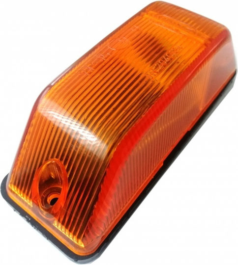 12v 24v Orange Marker Light 14cm X 5.5cm 1 Piece Fzmar362