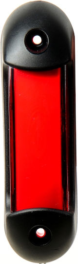 Led Светлини За Товарни Автомобили Неон Червени 12v 24v 110mm X 30mm
