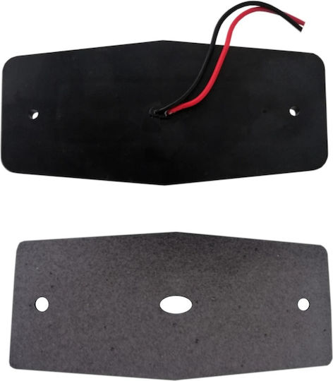 Светлина За Маркиране 12v 24v Бял Фимирано 126mm X 55mm X 38mm 1 Брой