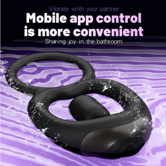Aph Επαναφορτιζόμενο Δαχτυλίδι Πέους Δόνηση Rechargeable Vibrating Penis Ring Sw5032