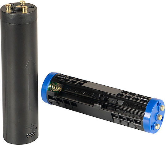 Lumenor Wiederaufladbar Taschenlampe LED IP67 mit maximaler Helligkeit 2500lm Rot