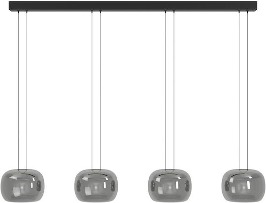 Eglo Κρεμαστό Φωτιστικό LED με Θερμό Λευκό Φως 126x21x150εκ.