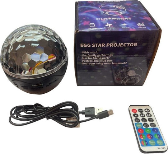 LED Disco USB 5W Lichtshow Fernbedienung OEM