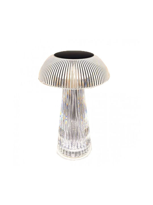 Touch 3 Colors Lighting Crystal Light Decorative Lamp Transparent