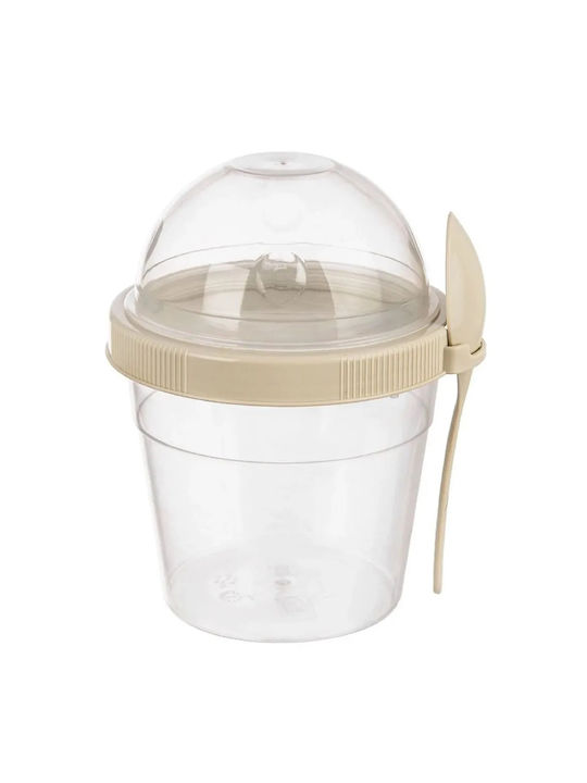Vilde Lunchbox Kunststoff Transparent Geeignet für die Mikrowelle 400ml 1Stück