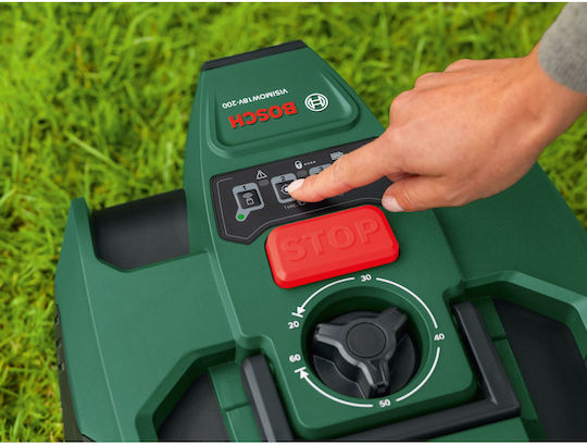 Bosch Powertools Bosch Powertools Visimow18v-200 18volt Green Black 1x Li-ion Battery 5.0ah 1x Replacement Blade Power All Alliance