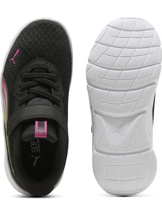 Flex Focus Modern Blaze Fade Ac+ps Αθλητικά Παιδικά Παπούτσια Running με Σκρατς Μαύρα