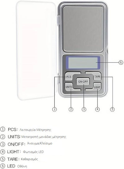 CHeirokamoto Commercial Precision Scale with 0.01g Accuracy