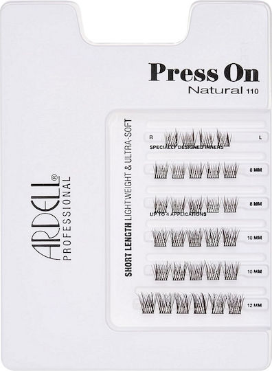 Press On Natural 110 Overlash Self-adhesive Clusters 30pcs
