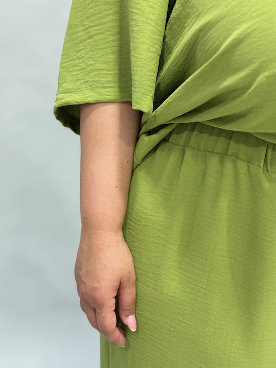 Damen Zip-Culottes Grüne