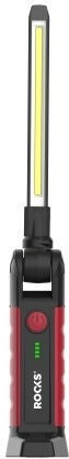 Rooks Werkstattlampe Wiederaufladbar LED IP54 Mit Helligkeit Bis 1000 Lumen