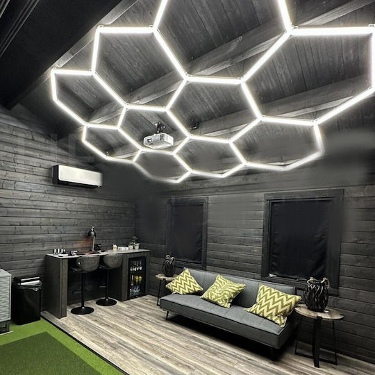 Commercial Linear LED Ceiling Light Cold White