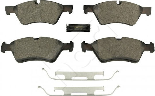 Front Brake Pads Mercedes ML 280CDI-500 05 0004201105