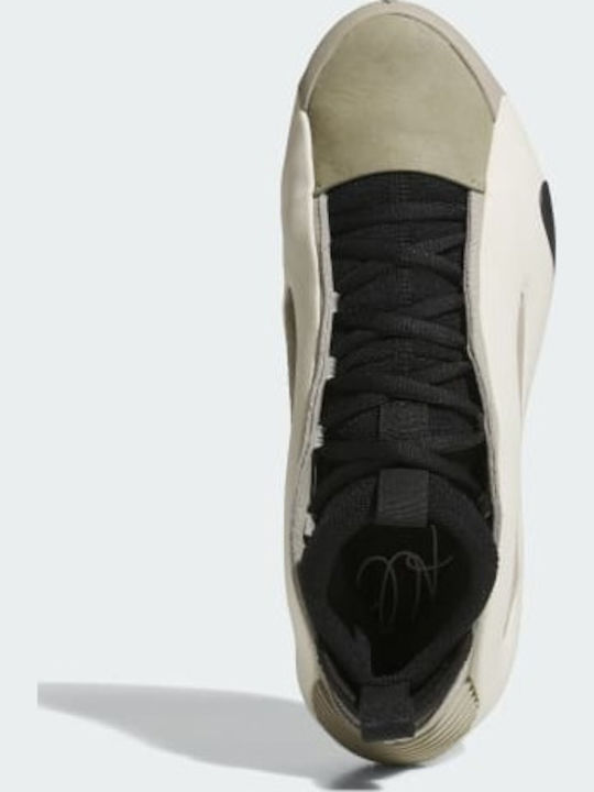 Harden Volume 8 Low Basketball Shoes Feather Grey Ivory Core Black