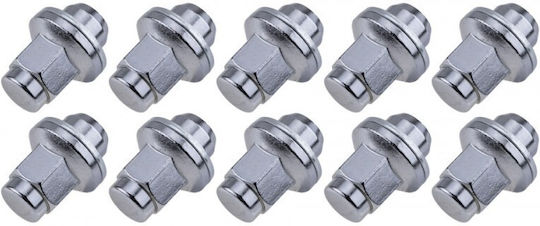 Wheel Nut Toyota Land Cruiser 1984-0 4.2L SUV Toyota Land Cruiser 100 1998-2008 4.2L SUV Toyota Land Cruiser 100 1998-2008 4.7L SUV