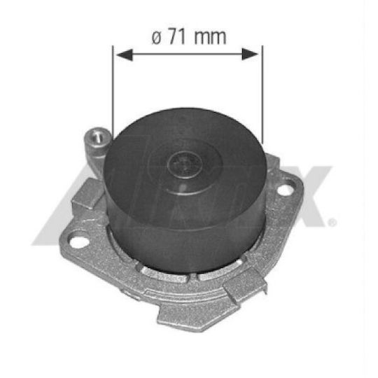 Water Pump Alfa Romeo 147 937 Airtex 1545