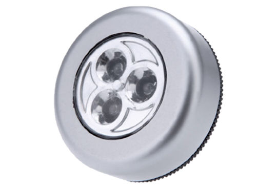 Eurolamp LED Φωτιστικό Διακόπτης για Ντουλάπες με Τροφοδοσία Μπαταρίας 2τμχ
