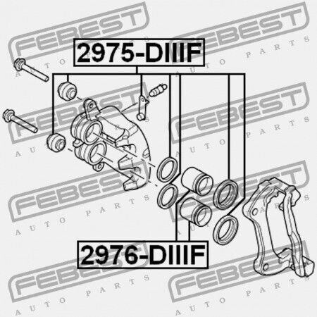 Έμβολο Δαγκάνας Μπροστινού Φρένου Land Rover Discovery Iv 2010-2016 Stc1918