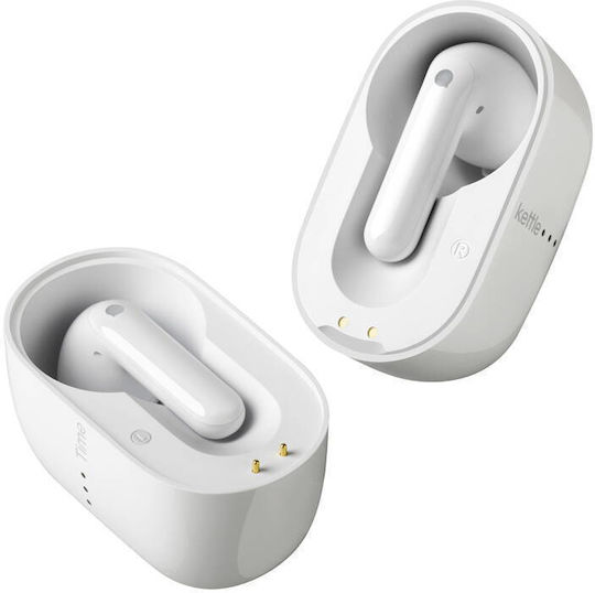 Timekettle M3 Offline Language Translator In-Ear Bluetooth-Freisprecheinrichtung Kopfhörer mit Schweißresistenz und Ladeetui Weiß